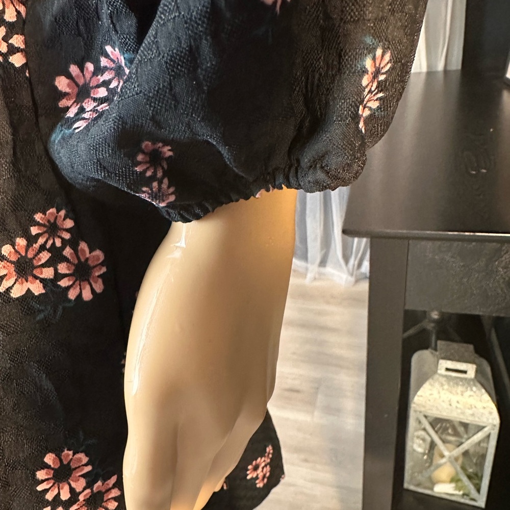 Wild fable Floral Black Dress - Picture 3 of 7